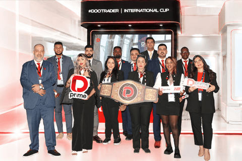 ทีมงาน D Prime ในงาน Forex Expo Dubai 2026