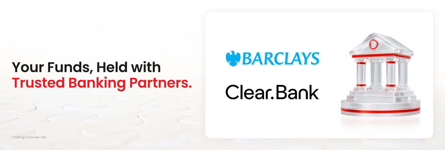 D Prime Segregated Client Funds held in Barclays Bank and ClearBank