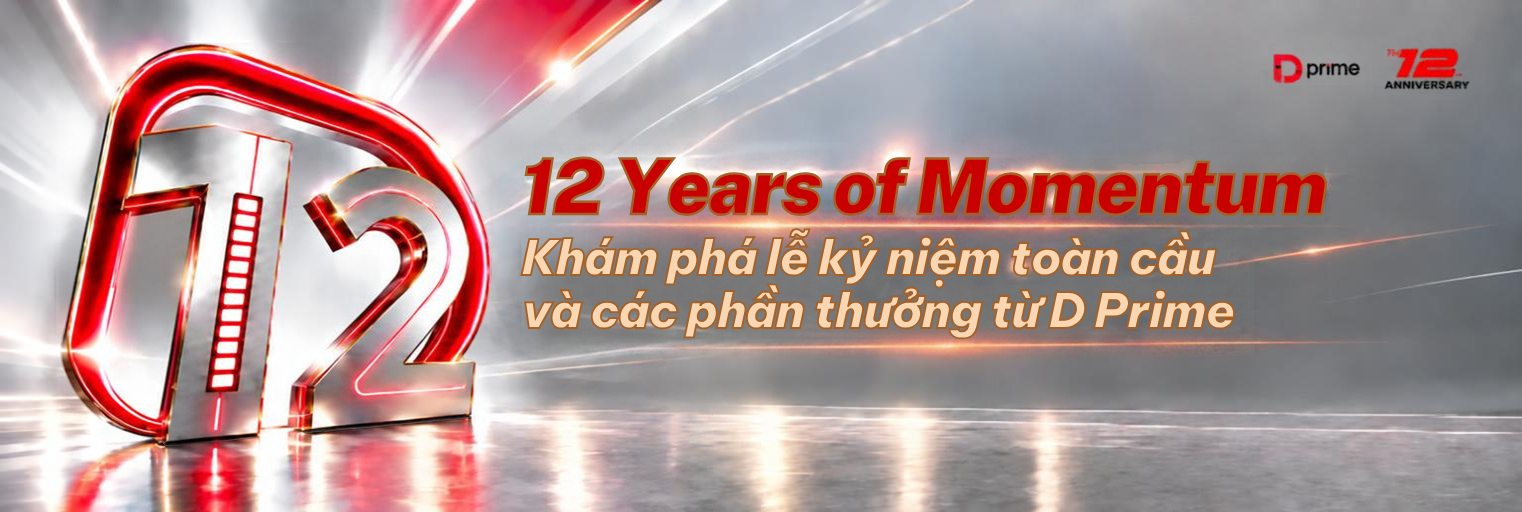 D Prime kỷ niệm 12 năm thành lập.